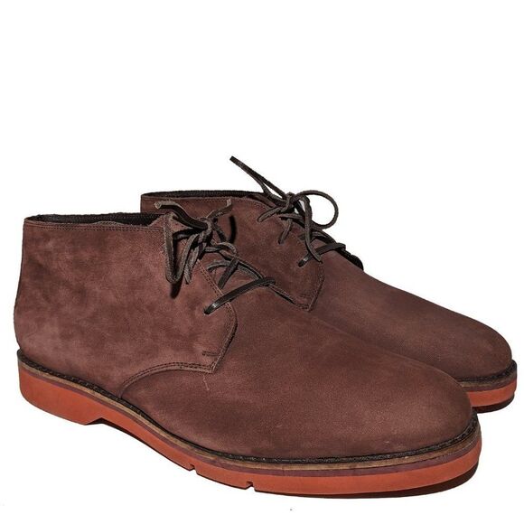 Cole Haan Gran.OS Suede Plum Chukka Sz 10.5 main image 10